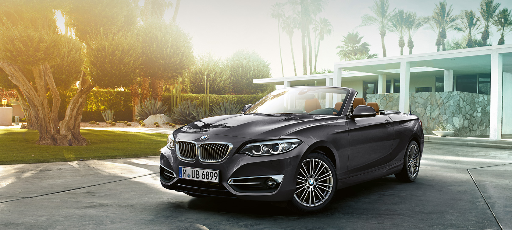 BMW 2 Series Convertible, three-quarter front shot